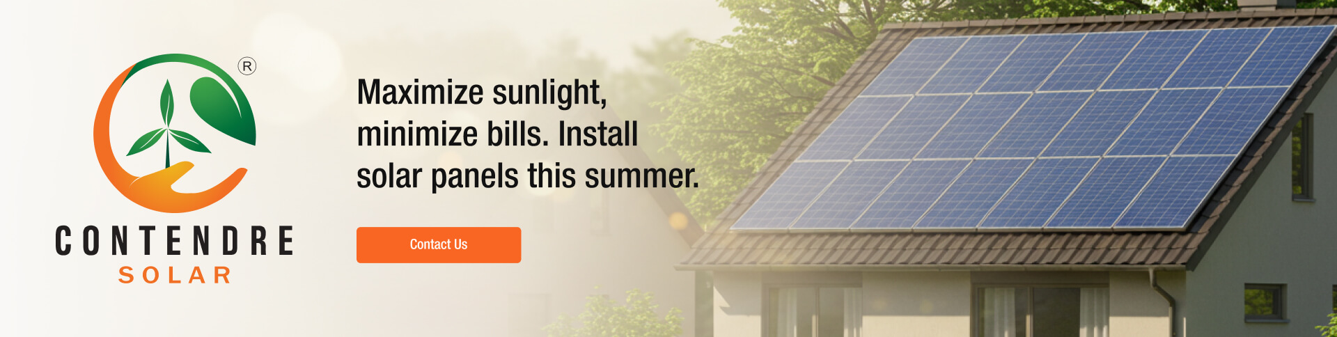 install solar panel in summer