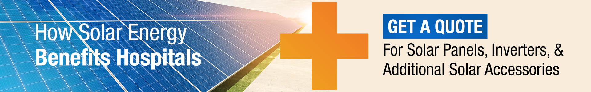 solar energy benefits hospitals cta