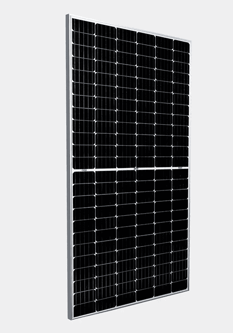 couple workers are working solar panel2